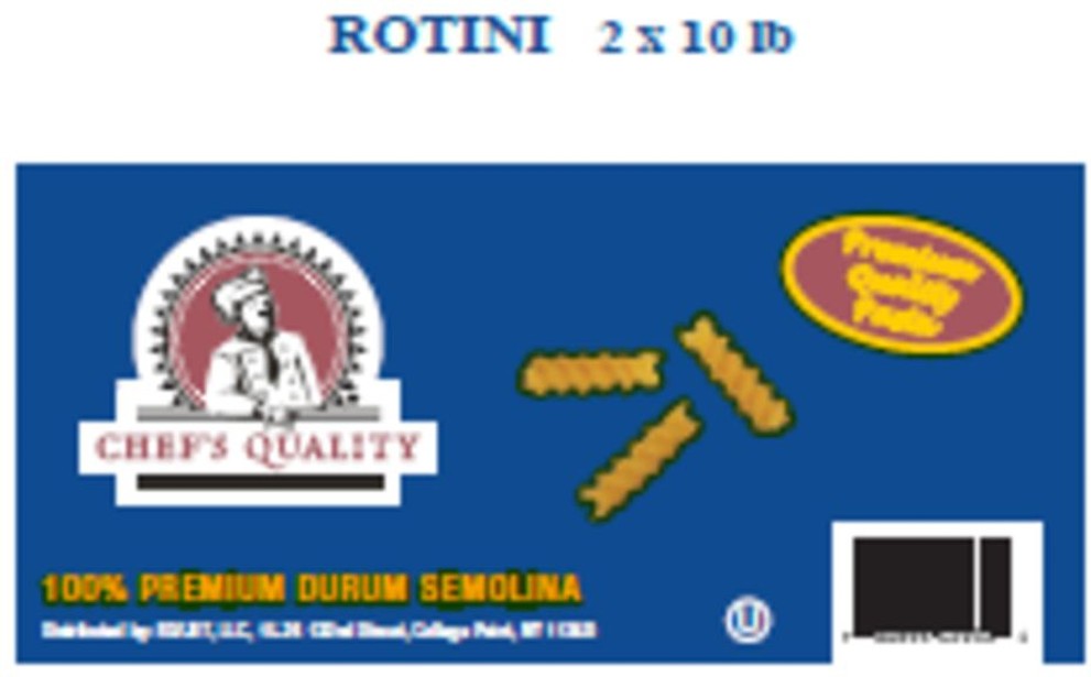 Rotini Pasta - 2/10 lbs