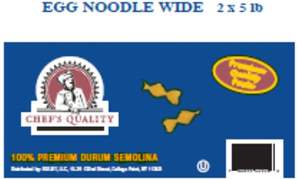 Wide Egg Noodles - 10 lbs