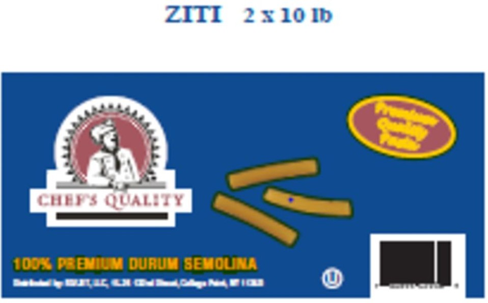 Ziti Pasta - 2/10 lbs