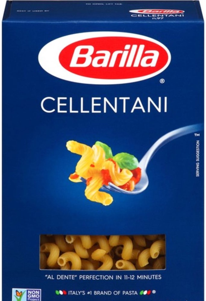 Cellentani (Corkscrew-Shaped) Pasta - 10 lbs