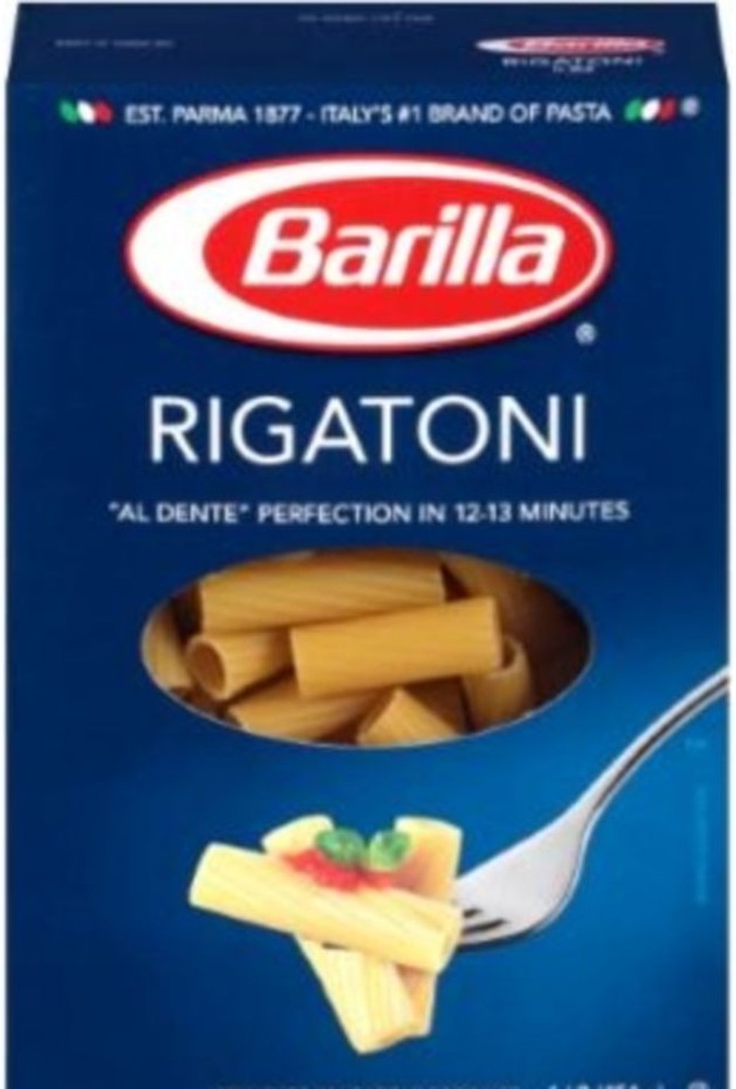 Rigatoni Pasta - 2/10 lb