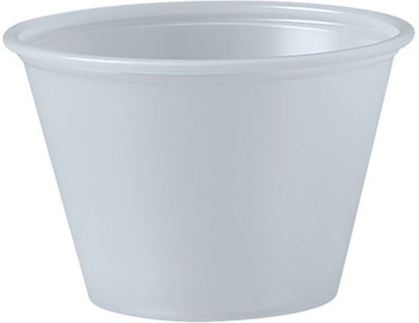 Plastic Souffle Portion Cup - 2.5 oz