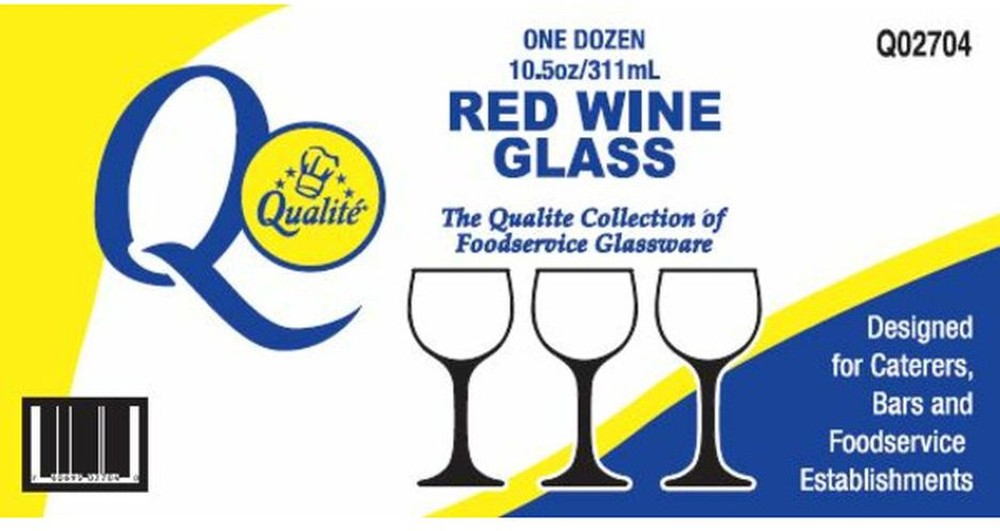 Red Wine Glass, 10.5 oz - dozen