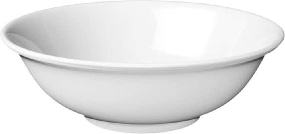 White Rimless Bowls, 32 oz - 6 pack