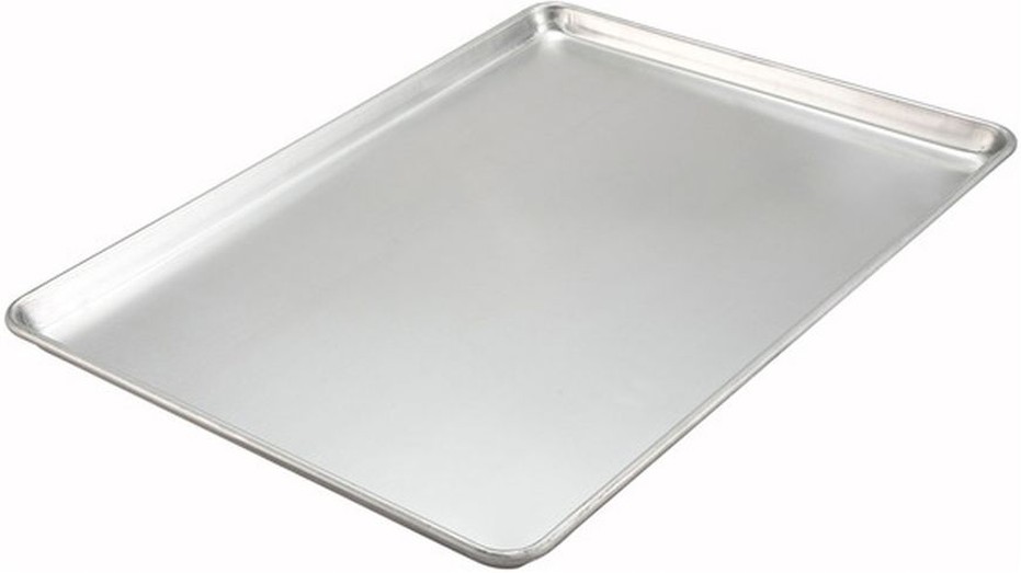Sheet Pan, Full-Size, 18"x26", 18 Gauge, Aluminum, 26" x 18" x 1" - 1 Ct.