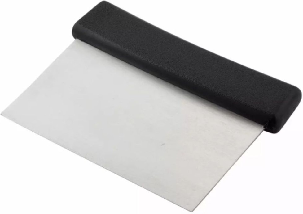 Dough Scraper, Stainless Steel Black