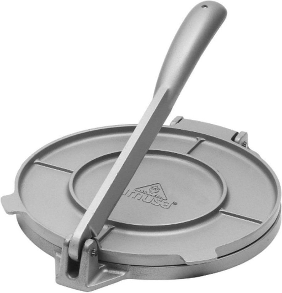 8" Cast Iron Tortilla Press, Aluminum