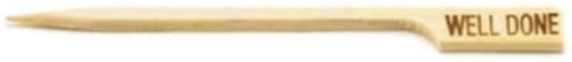 Bamboo Steak Maker - Well Done 100 Pk