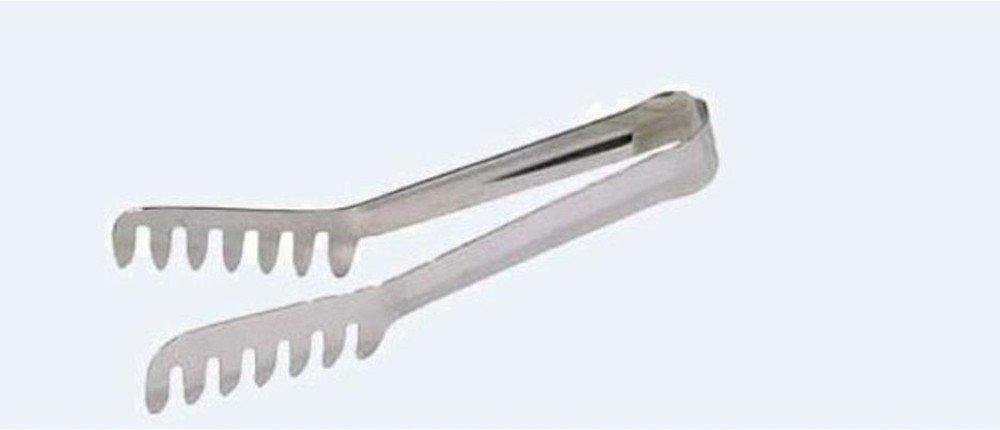 Spaghetti Tong, 8" long, stainless steel