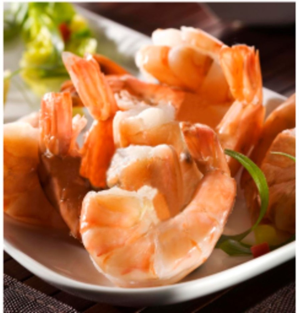 Frozen Freshwater Shrimp - 4/6 ct, Raw, EZ Peel, Shell-on, Headless, IQF - 2 lbs