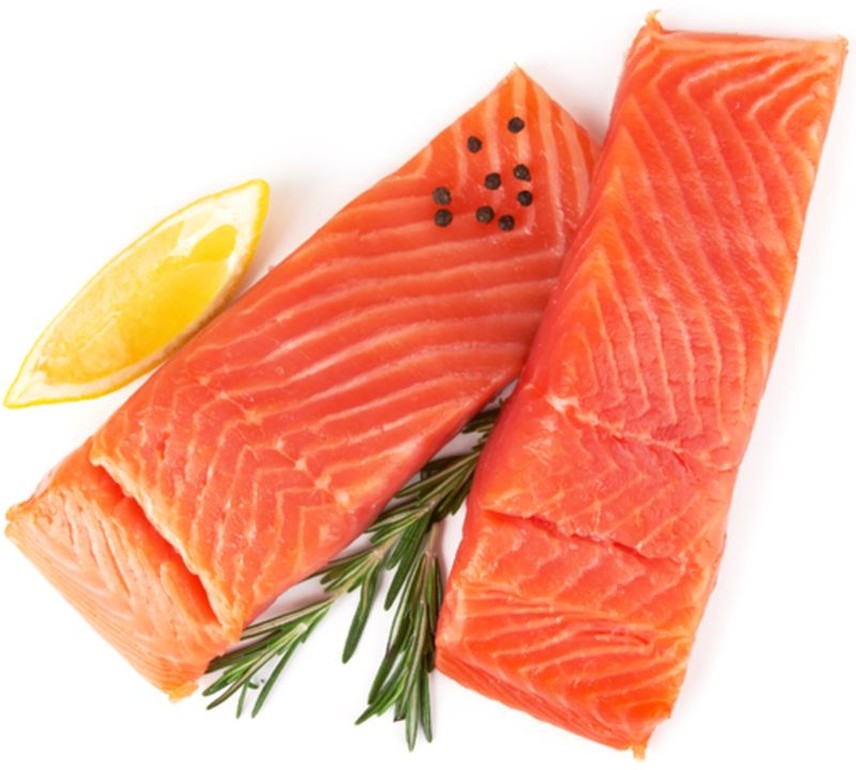 Frozen Coho Salmon Portions, 6 oz each - 10 lbs