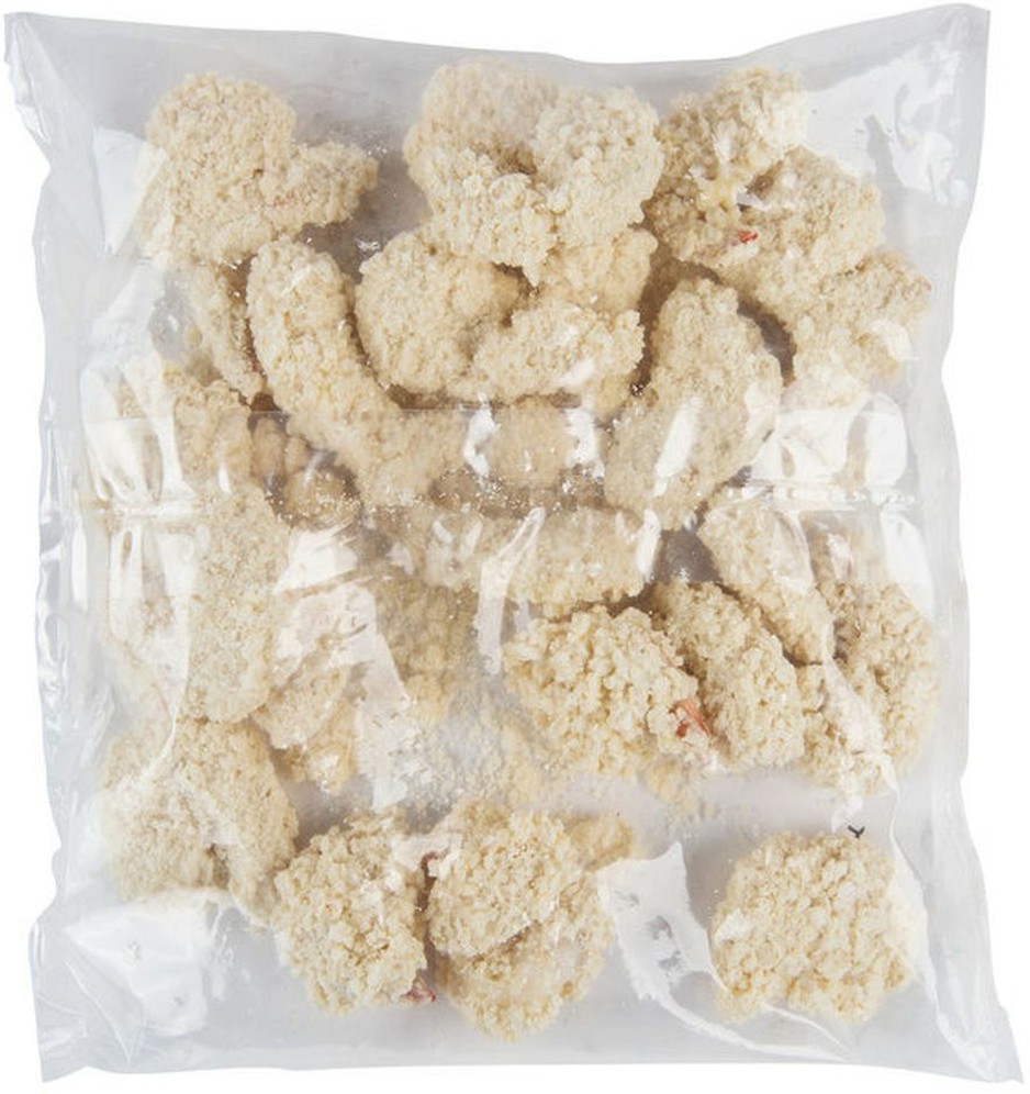 Breaded Imitation Shrimp, 7.5 oz pouches - 12 Ct