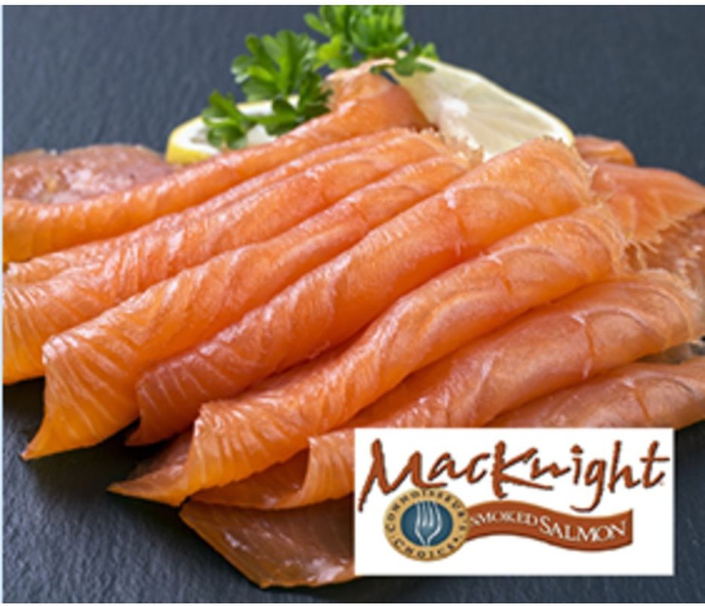 Pre-Sliced, Skinless Smoked Salmon