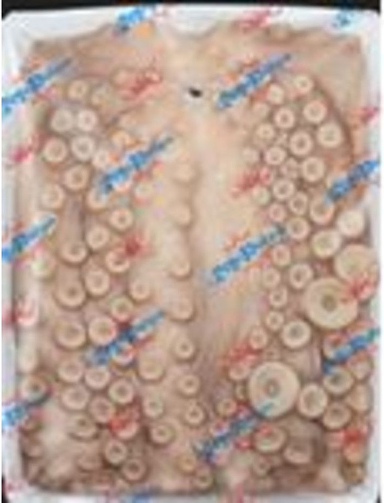 Frozen Whole Spanish Octopus/Pulpo - 4-6 Lbs Per Tray