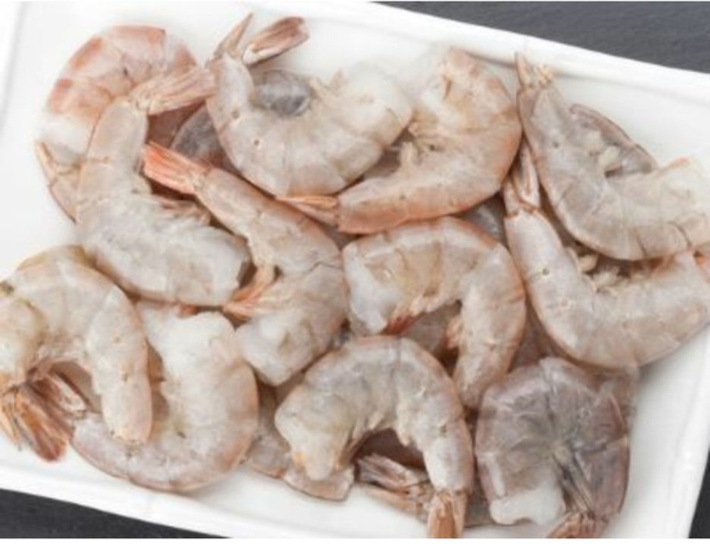 White Vannamei Shrimp, 16/20, Headless, Shell-On - 4 lb