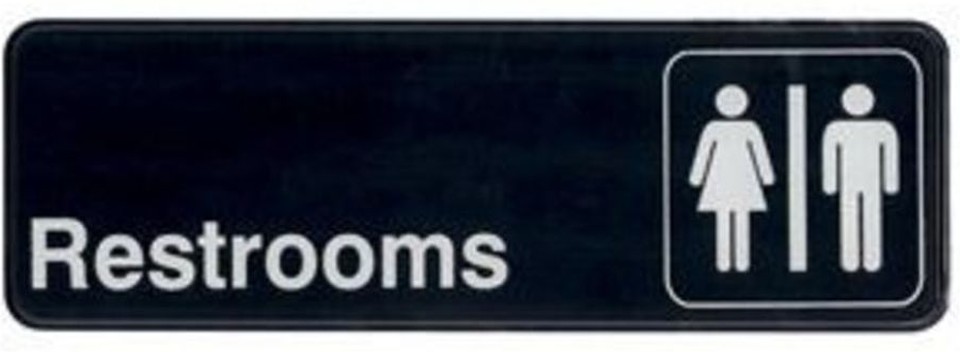 Restroom Sign - 1ea.