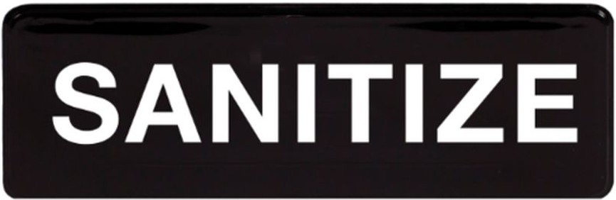 Sanitize Sign