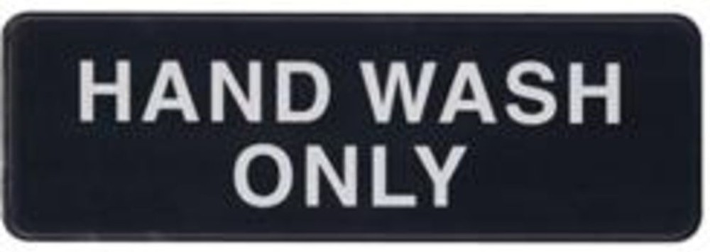 Hand Wash Only
