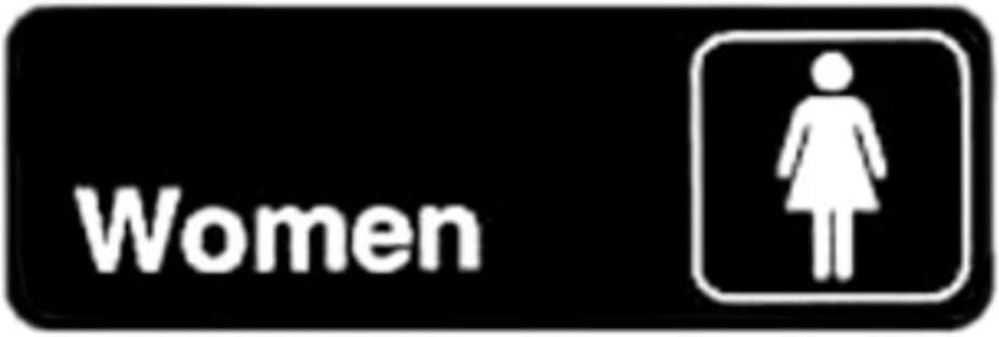 Sign Women Black 3x9