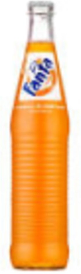 Orange Mexico Glass Bottles, 355 mL, 4 Pack, 6 Sets