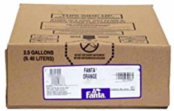 Orange Soda - 5 gallon bag-in-box syrup