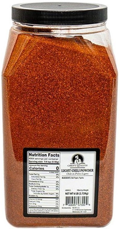 Light Chili Powder - 6 lbs