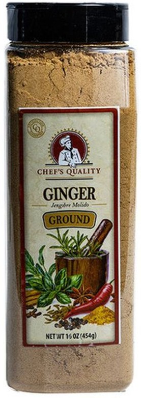 Ground Ginger - 1 lb Jar