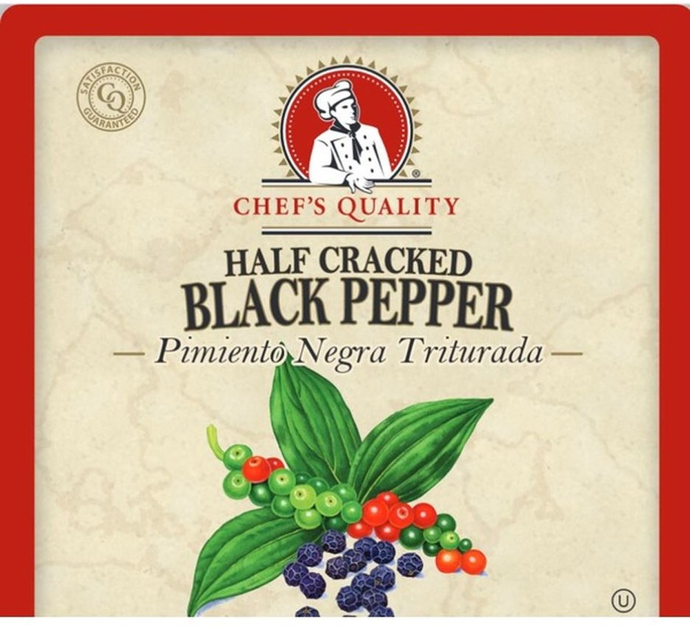 Half Cracked Black Pepper - 16 oz