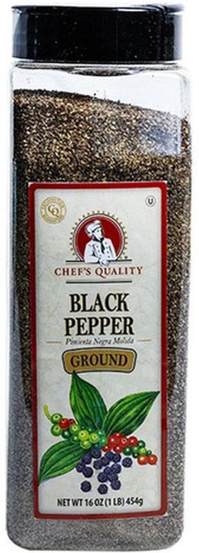 Ground Black Pepper - 1 lb