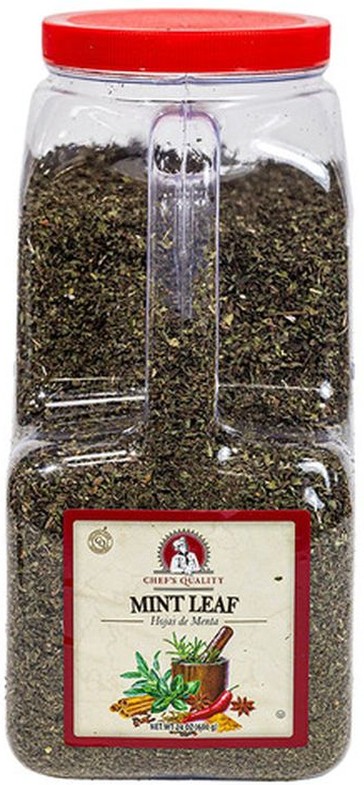 Crushed Mint Leaves - 24 oz Jar