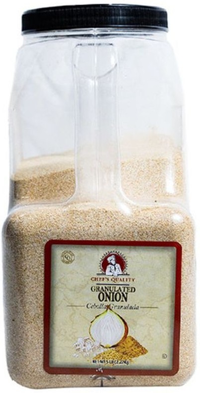 Granulated Onion - 5 lb Jar