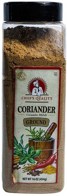 Ground Coriander - 1 lb Jar