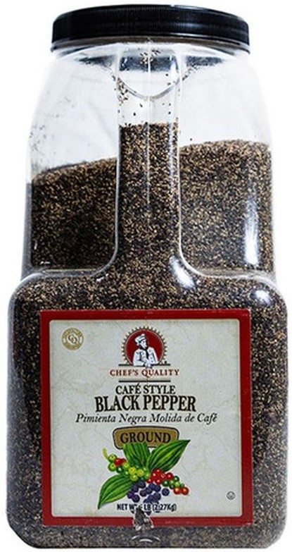 Black Pepper, Cafe Grind - 5 lbs