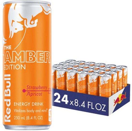 Amber Edition - Strawberry Apricot - 8.4oz / 24 ct