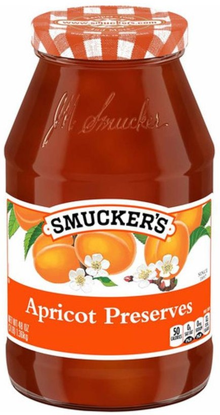 Apricot Preserves, 3 lb, 6 Pk