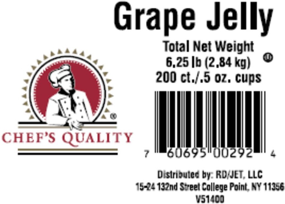 Grape Jelly Cups, 2 oz each - 200 ct