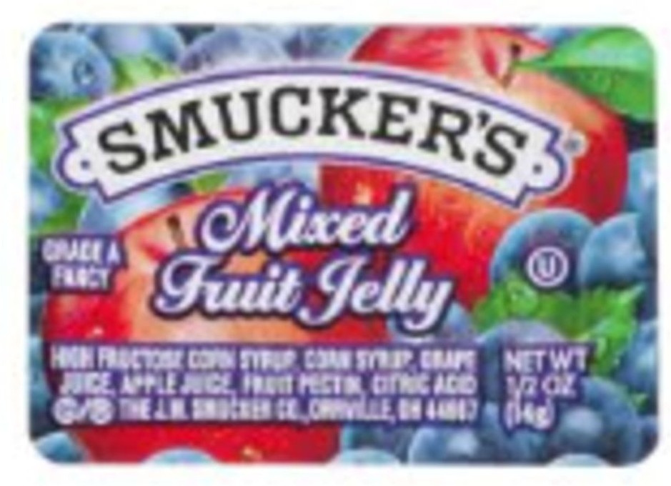 Mixed Fruit Jelly - 200/ 0.5 oz packets