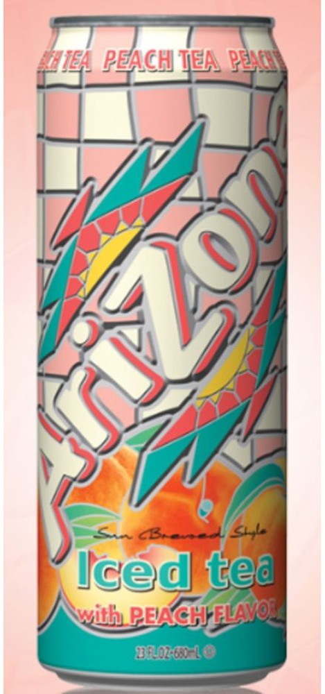 Iced Tea - Peach Flavor - 24/23 oz cans