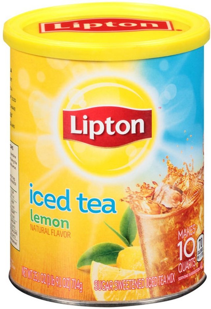 Iced Tea Mix, Lemon Flavor - 6 Ct