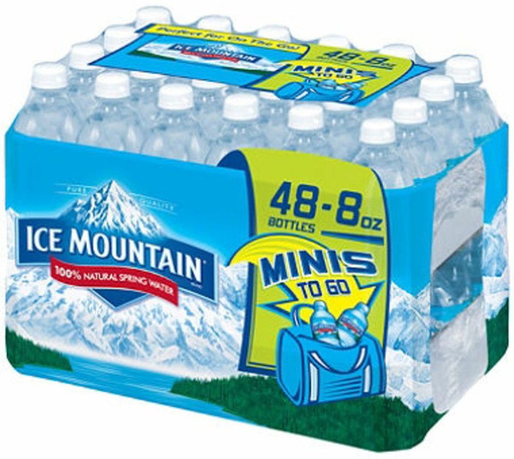 Spring Water - 48/8 oz plastic bottles