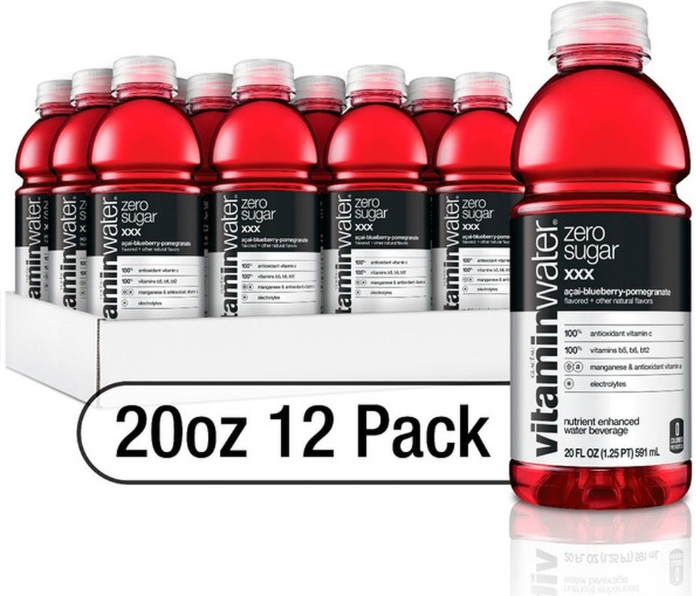 Zero - XXX, Acai Blueberry Pomegranate Bottles, 20 fl oz, 12 Pack