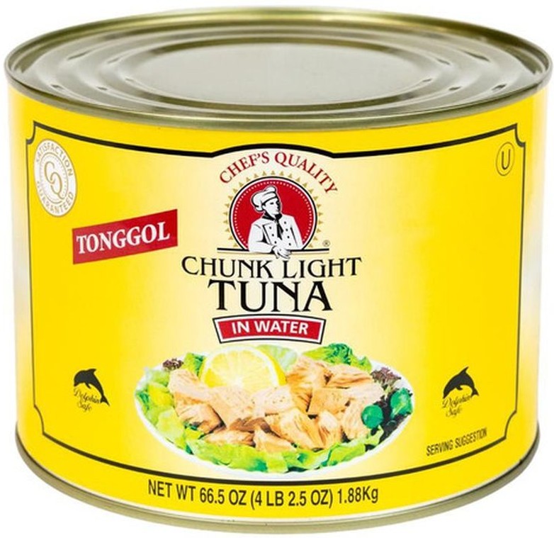 Tonggol Chunk Light Tuna in Water - 66.5 oz Can