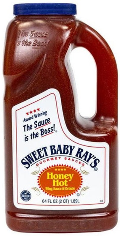 Sweet Baby Rays - Honey Hot Wing Sauce - 64 oz