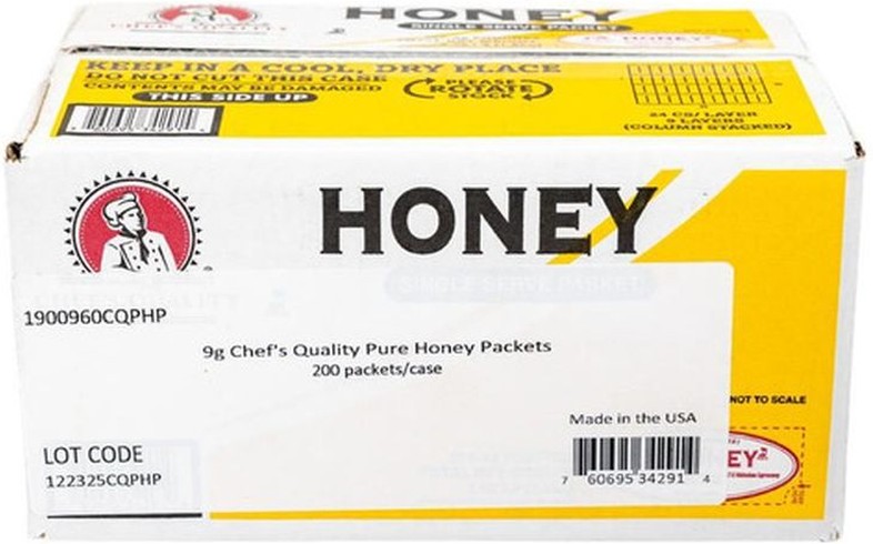 Pure Honey, 9g packets - 200ct