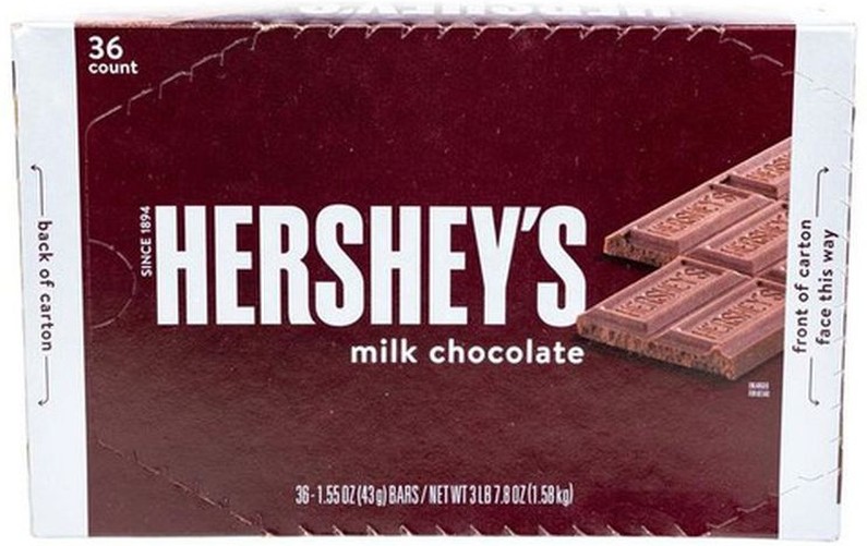 Milk Chocolate Bar - 1.55 oz/36ct