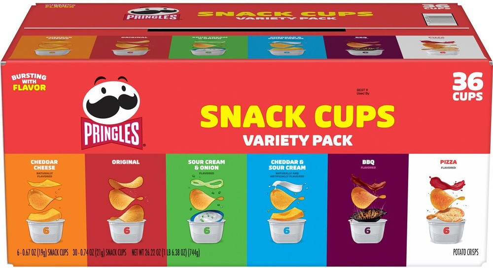 Snack Stacks Variety Pack Chips, 0.67 oz., 36 ct.
