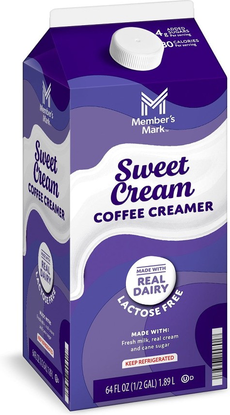 Dairy Coffee Creamer, Sweet Cream, 64 fl. oz.