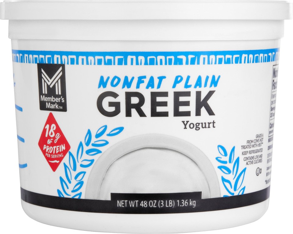 Nonfat Plain Greek Yogurt, 48 oz.