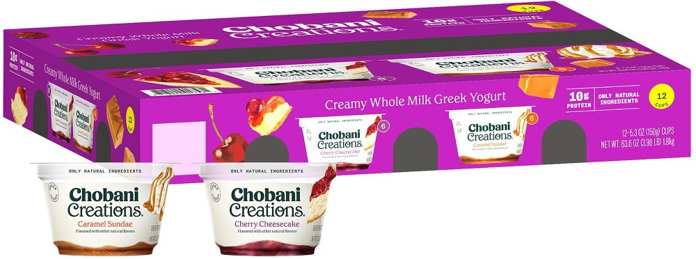 Creations Yogurt Cups, 5.3 oz., 12 ct.