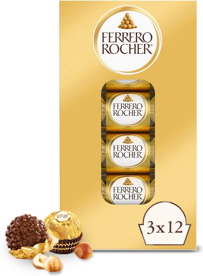 Gourmet Hazelnut Chocolates, 1.3 oz., 12 pk.